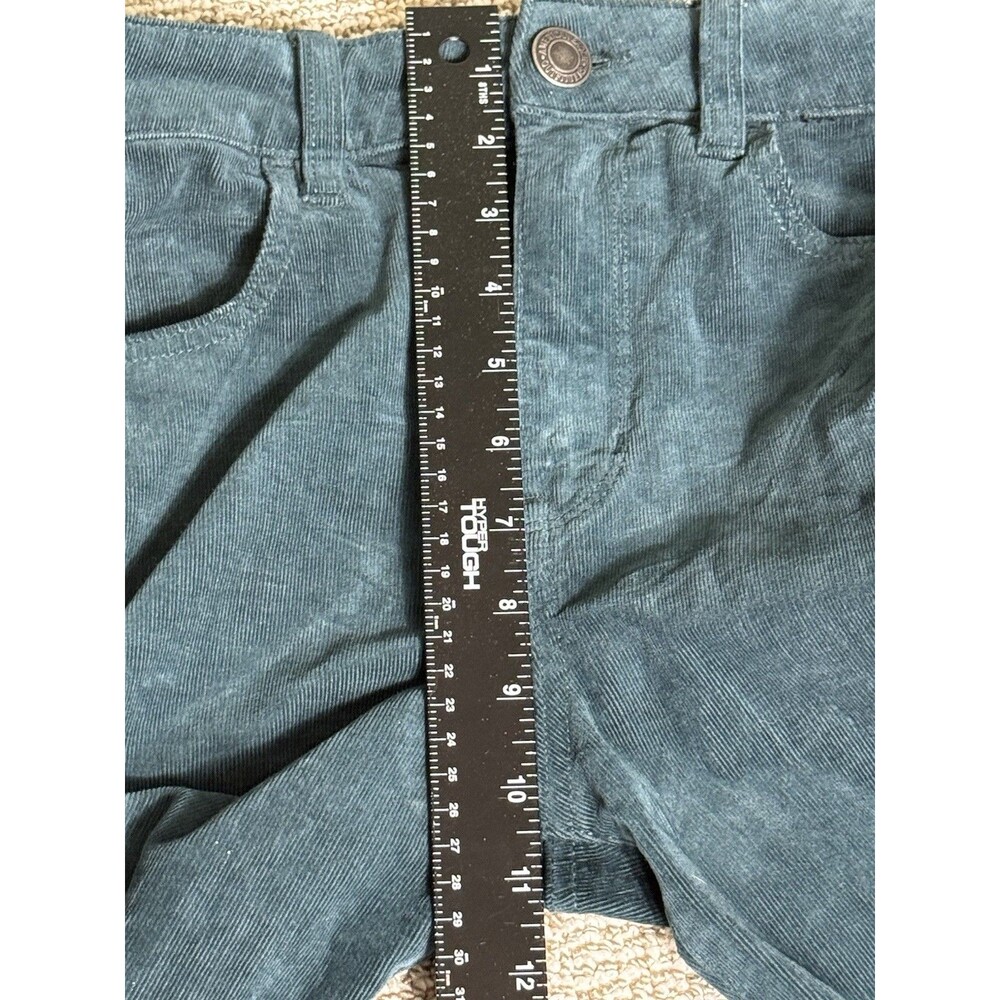 American Eagle Hi-Rise Jegging Women's 6 Long Super Stretch Dark Green - Picture 8 of 9